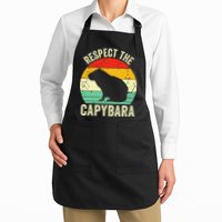 Capybaras Respect The Capybara Cavy Rodent Lover  Apron