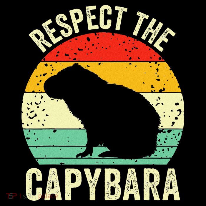 Capybaras Respect The Capybara Cavy Rodent Lover  Button