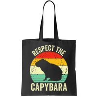 Capybaras Respect The Capybara Cavy Rodent Lover  Bag