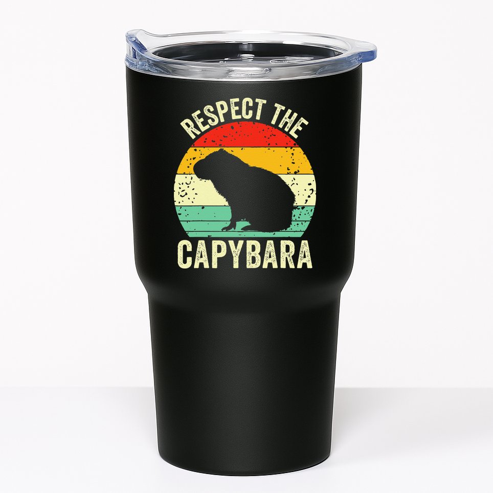 Capybaras Respect The Capybara Cavy Rodent Lover  Tumbler