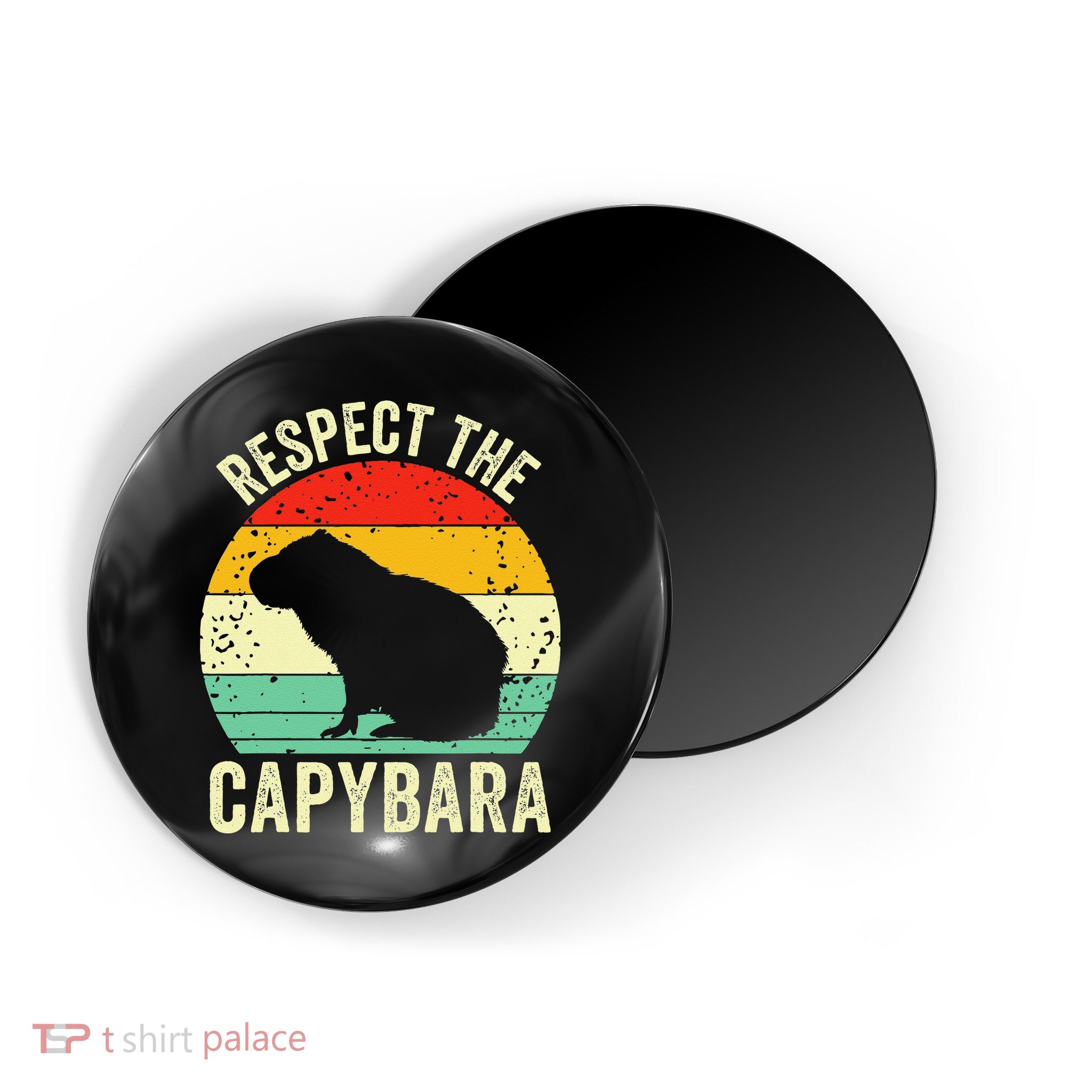 Capybaras Respect The Capybara Cavy Rodent Lover  Magnet