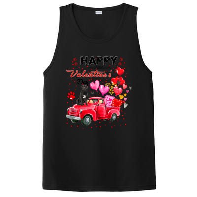 Cute Red Truck Cane Corso Valentines Day Costume Funny Gift PosiCharge Competitor Tank