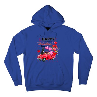 Cute Red Truck Cane Corso Valentines Day Costume Funny Gift Hoodie