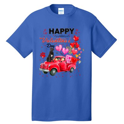 Cute Red Truck Cane Corso Valentines Day Costume Funny Gift Tall T-Shirt