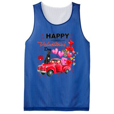 Cute Red Truck Cane Corso Valentines Day Costume Funny Gift Mesh Reversible Basketball Jersey Tank