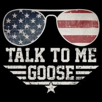 Cool Retro Talk To Me Goose Gift Drawstring Bag