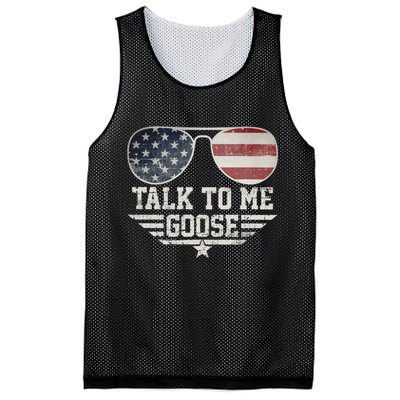 Cool Retro Talk To Me Goose Gift Mesh Reversible Basketball Jersey Tank