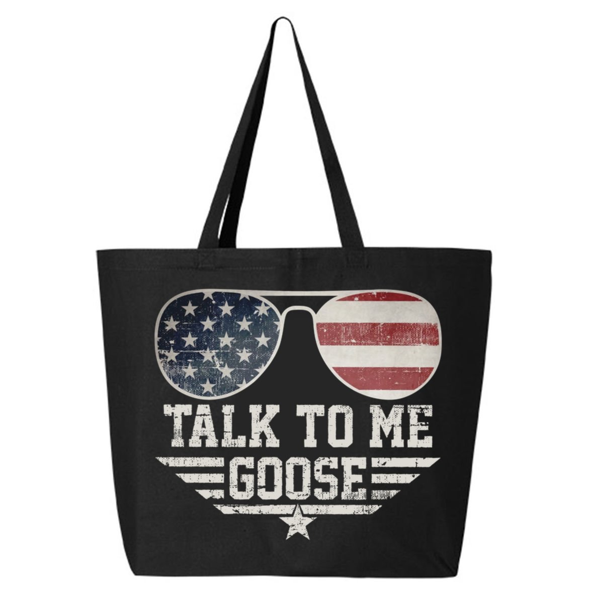 Cool Retro Talk To Me Goose Gift 25L Jumbo Tote