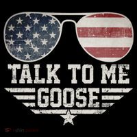 Cool Retro Talk To Me Goose Gift Baby Bodysuit