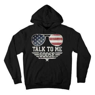 Cool Retro Talk To Me Goose Gift Tall Hoodie
