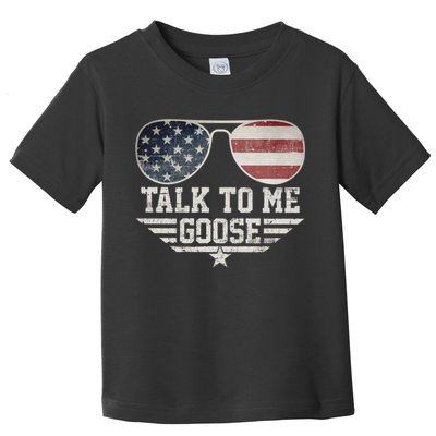 Cool Retro Talk To Me Goose Gift Toddler T-Shirt