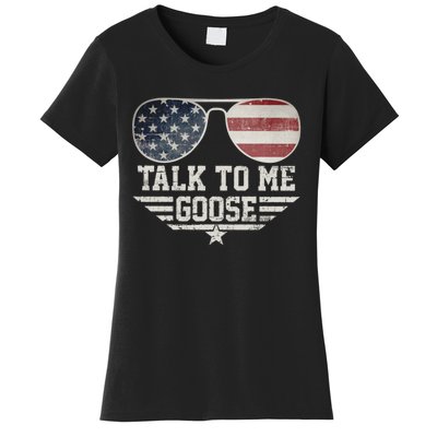 Cool Retro Talk To Me Goose Gift Women's T-Shirt