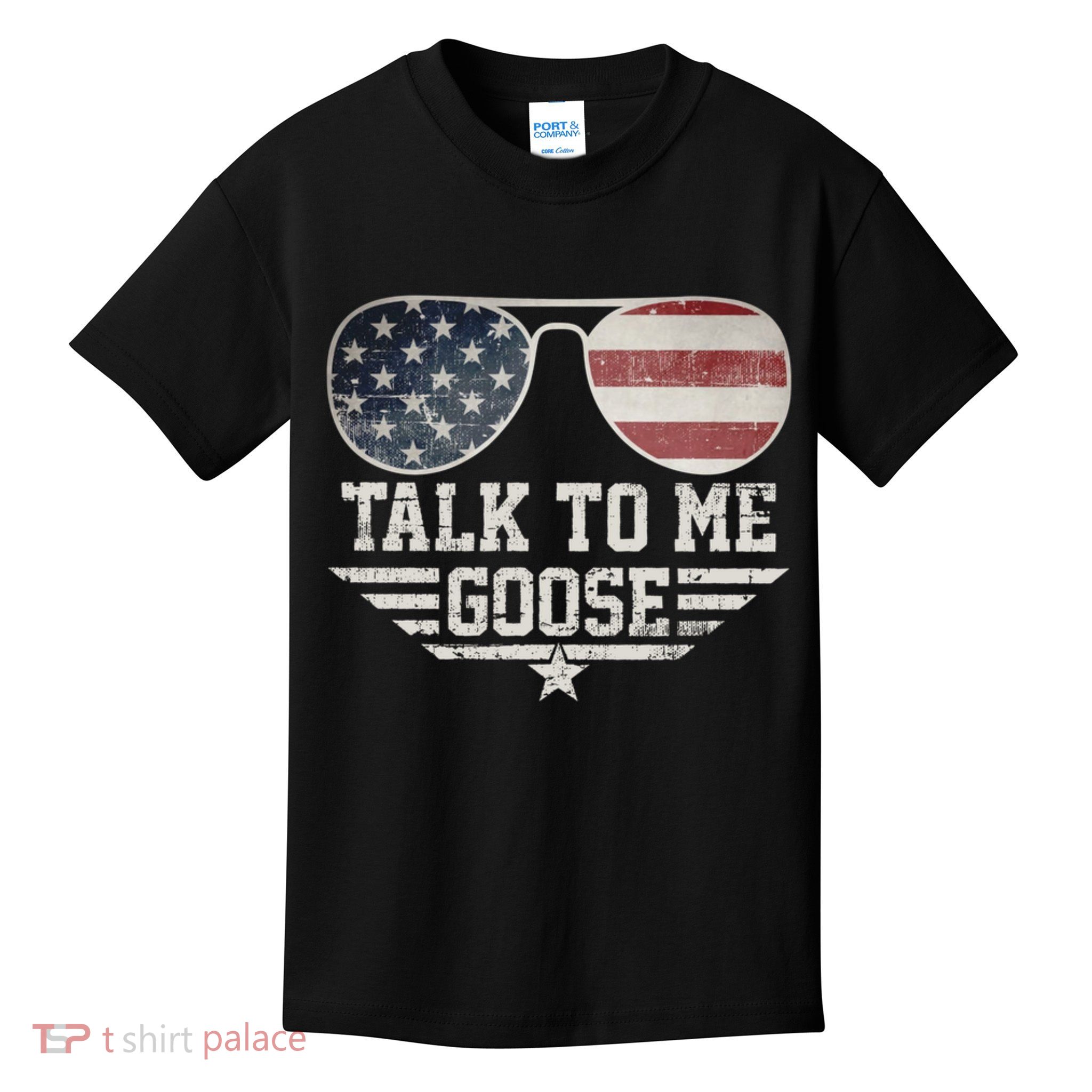 Cool Retro Talk To Me Goose Gift Kids T-Shirt