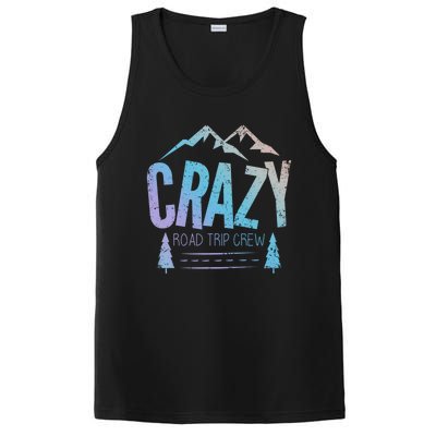 Crazy Road Trip Crew Vacation Travel Gift PosiCharge Competitor Tank