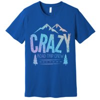 Crazy Road Trip Crew Vacation Travel Gift Premium T-Shirt