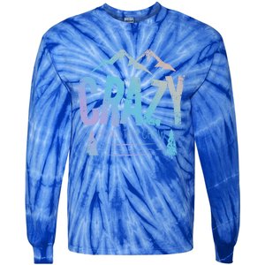 Crazy Road Trip Crew Vacation Travel Gift Tie-Dye Long Sleeve Shirt