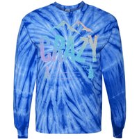 Crazy Road Trip Crew Vacation Travel Gift Tie-Dye Long Sleeve Shirt