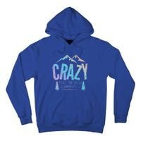 Crazy Road Trip Crew Vacation Travel Gift Tall Hoodie