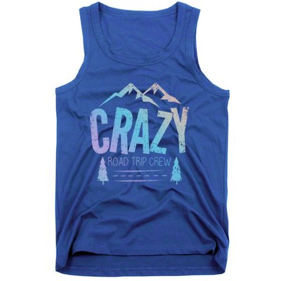 Crazy Road Trip Crew Vacation Travel Gift Tank Top