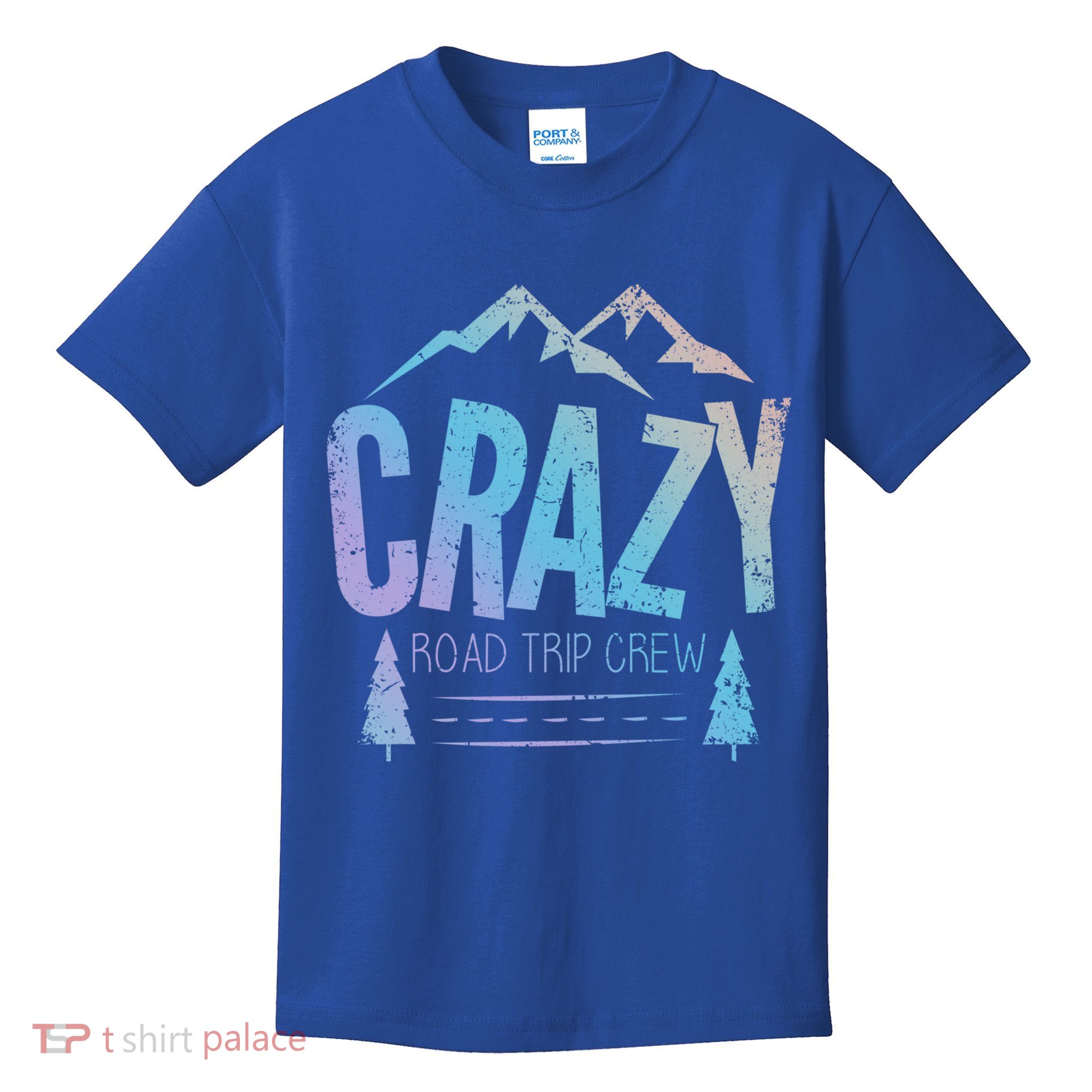 Crazy Road Trip Crew Vacation Travel Gift Kids T-Shirt