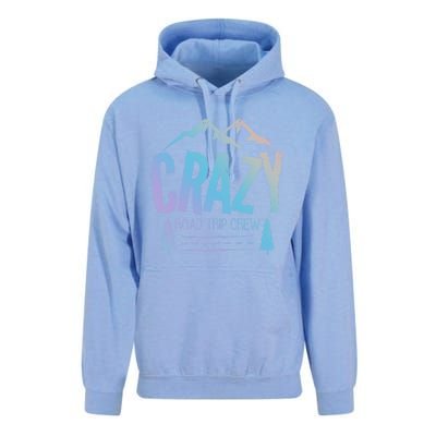 Crazy Road Trip Crew Vacation Travel Gift Unisex Surf Hoodie