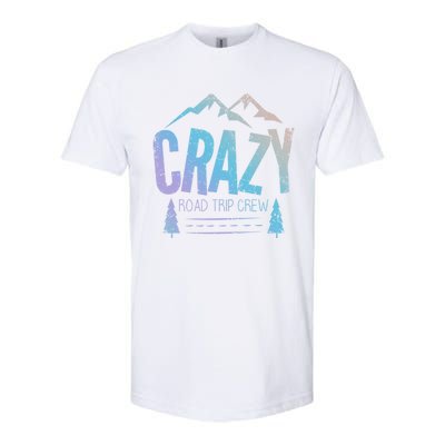 Crazy Road Trip Crew Vacation Travel Gift Softstyle CVC T-Shirt