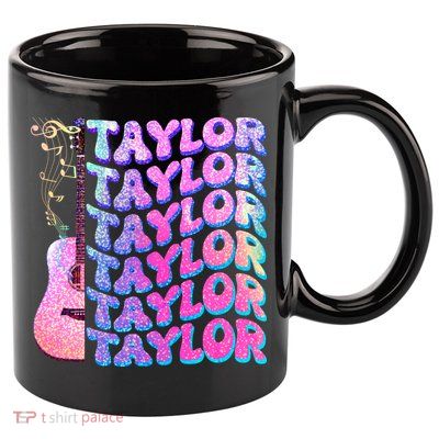 Cute Retro Taylor Music Fan Lover 11oz C Handle Ceramic Mug