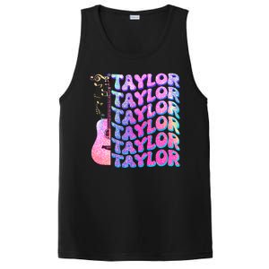 Cute Retro Taylor Music Fan Lover PosiCharge Competitor Tank