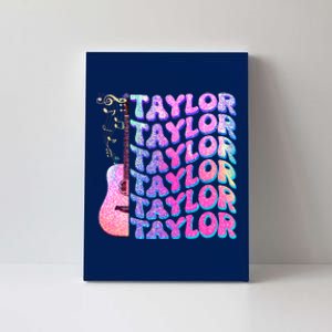 Cute Retro Taylor Music Fan Lover Canvas