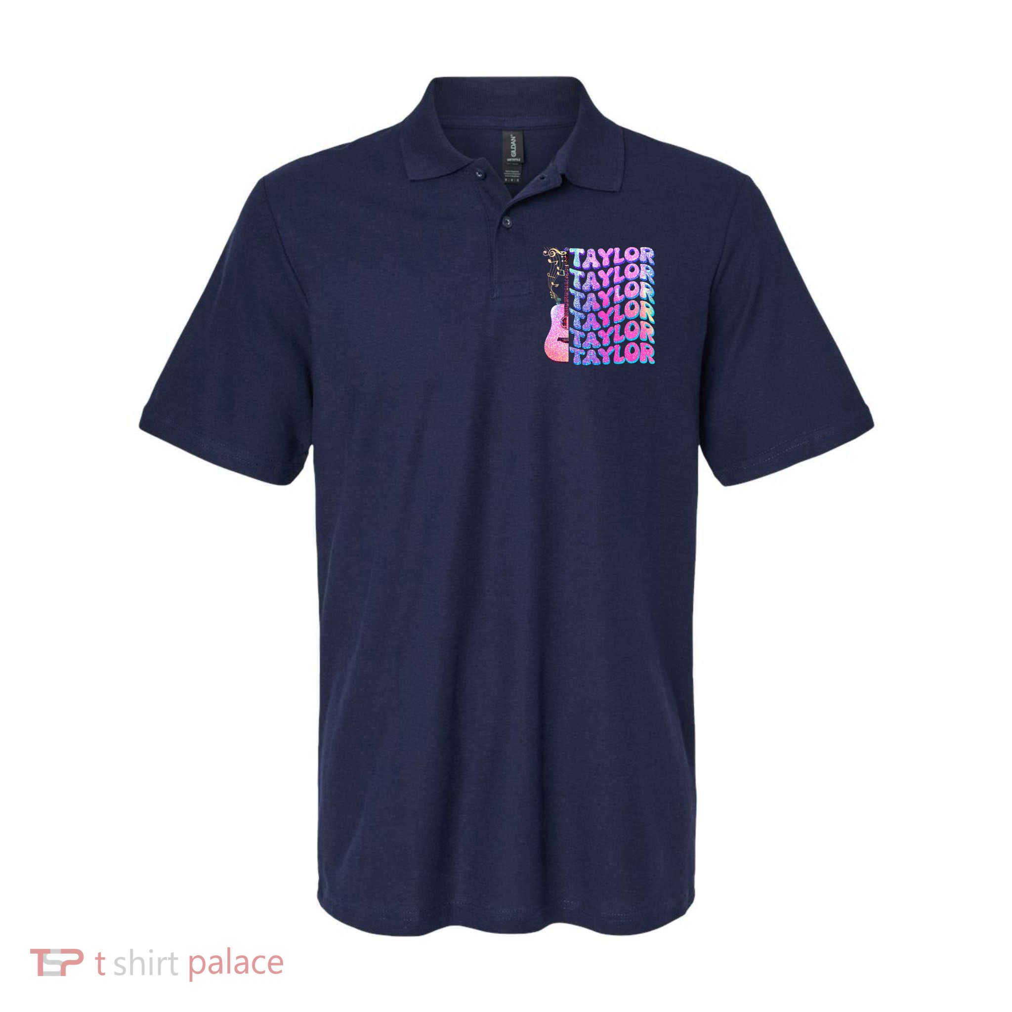 Cute Retro Taylor Music Fan Lover Softstyle Adult Sport Polo