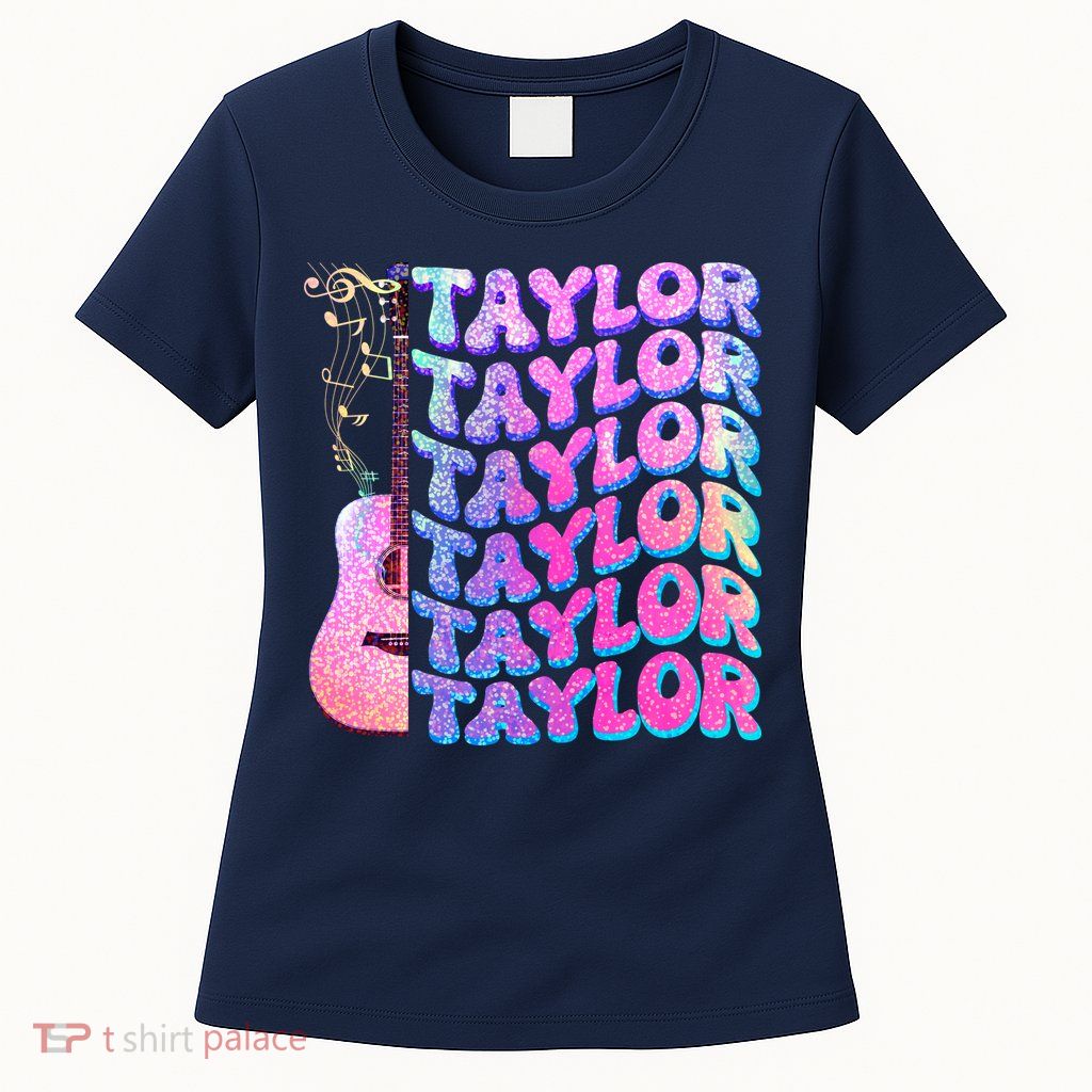 Cute Retro Taylor Music Fan Lover Women's T-Shirt