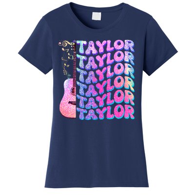 Cute Retro Taylor Music Fan Lover Women's T-Shirt