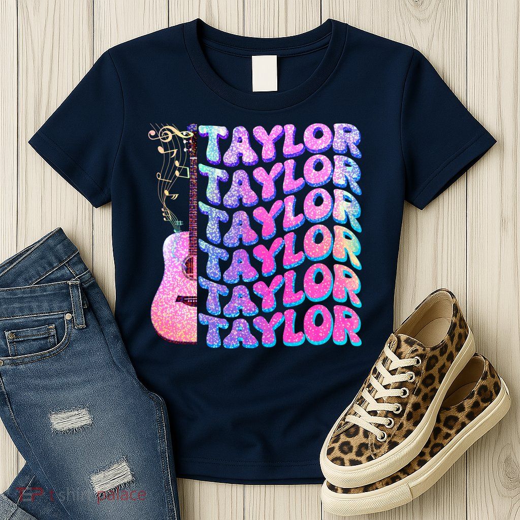 Cute Retro Taylor Music Fan Lover Women's T-Shirt