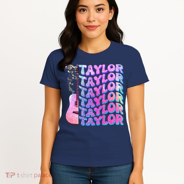 Cute Retro Taylor Music Fan Lover Women's T-Shirt