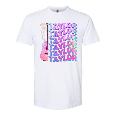 Cute Retro Taylor Music Fan Lover Softstyle® CVC T-Shirt