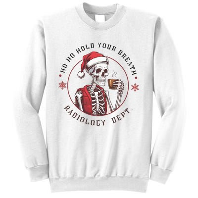 Christmas Radiology Tech Skeleton Xray Tech Ct Mri Women Sweatshirt