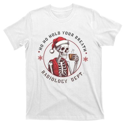 Christmas Radiology Tech Skeleton Xray Tech Ct Mri Women T-Shirt