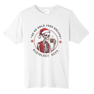 Christmas Radiology Tech Skeleton Xray Tech Ct Mri Women Tall Fusion ChromaSoft Performance T-Shirt