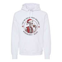 Christmas Radiology Tech Skeleton Xray Tech Ct Mri Women Premium Hoodie