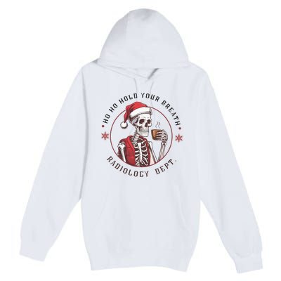 Christmas Radiology Tech Skeleton Xray Tech Ct Mri Women Premium Pullover Hoodie