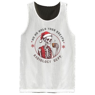 Christmas Radiology Tech Skeleton Xray Tech Ct Mri Women Mesh Reversible Basketball Jersey Tank