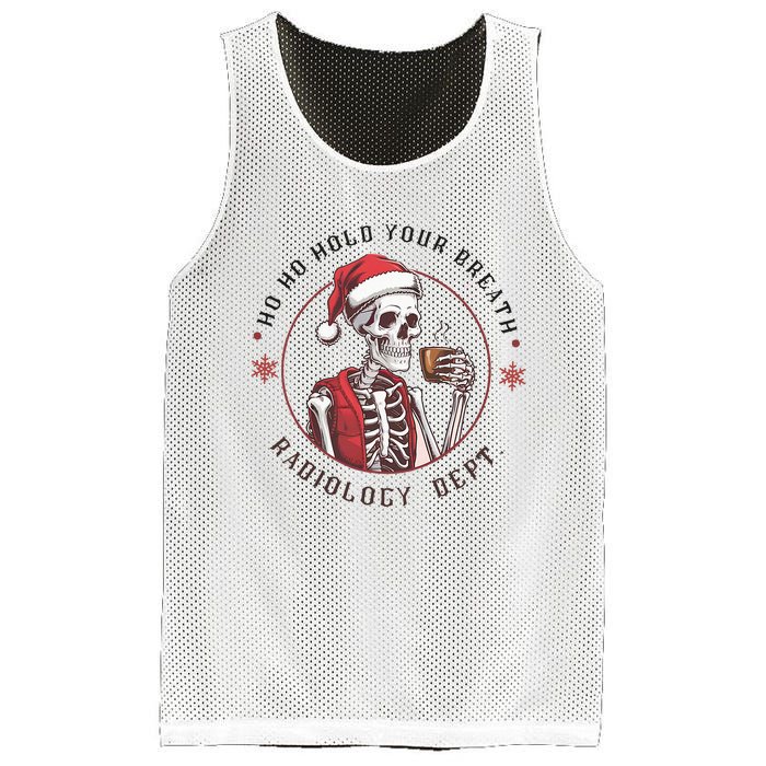 Christmas Radiology Tech Skeleton Xray Tech Ct Mri Women Mesh Reversible Basketball Jersey Tank