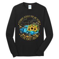 Country Roads Take Me Home To The Place I Belong Tall Long Sleeve T-Shirt