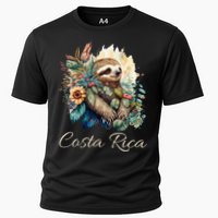Costa Rica Tropical Sloth Cooling Performance Crew T-Shirt