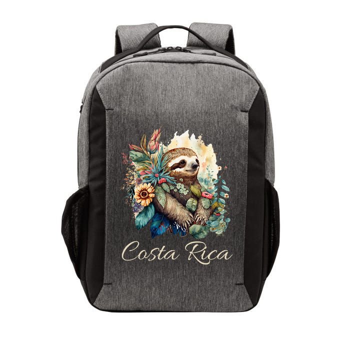 Costa Rica Tropical Sloth Vector Backpack