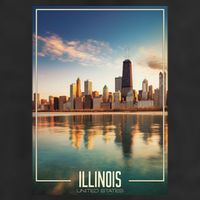 Chicago Reflections: The Heart Of Illinois Cool Comfort Performance Bucket Hat
