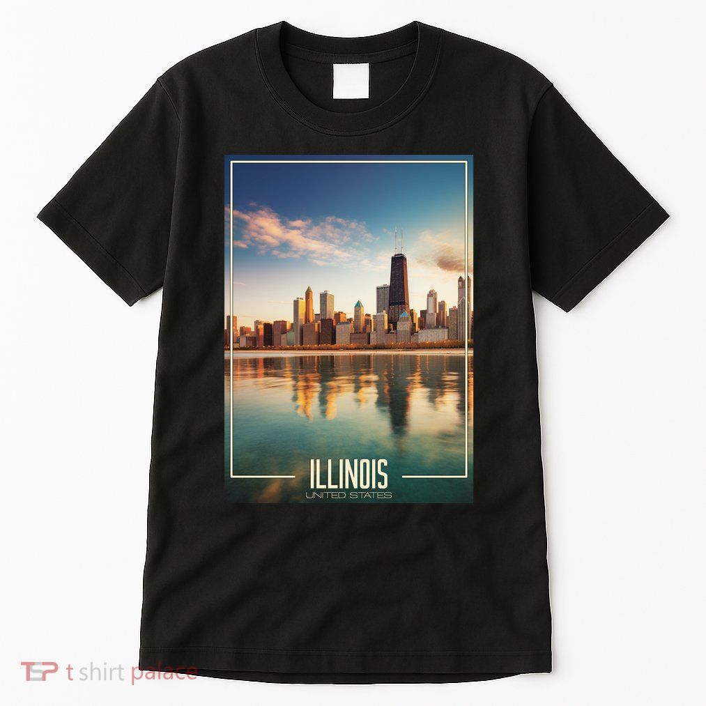 Chicago Reflections: The Heart Of Illinois Tall T-Shirt