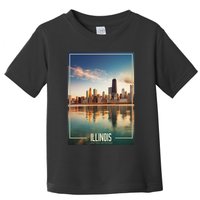 Chicago Reflections: The Heart Of Illinois Toddler T-Shirt