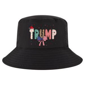 Christmas Retro Trump 2024 Cool Comfort Performance Bucket Hat