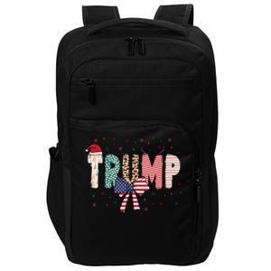 Christmas Retro Trump 2024 Impact Tech Backpack